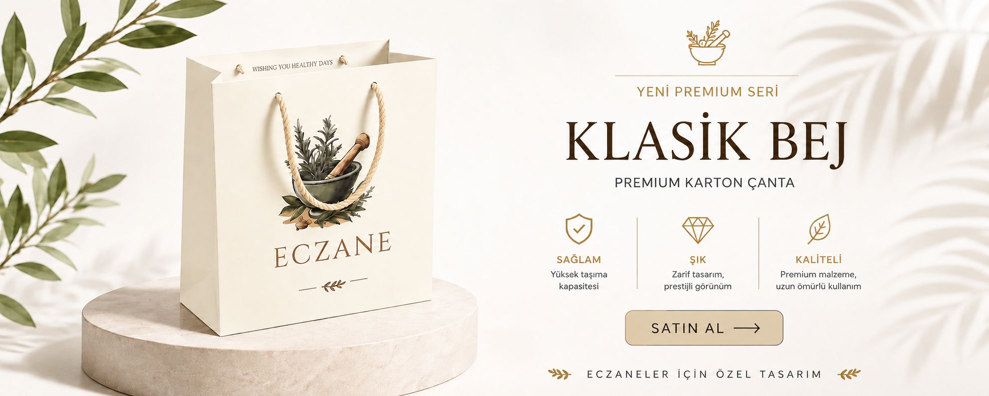 Premium Klasik Bej Slider
